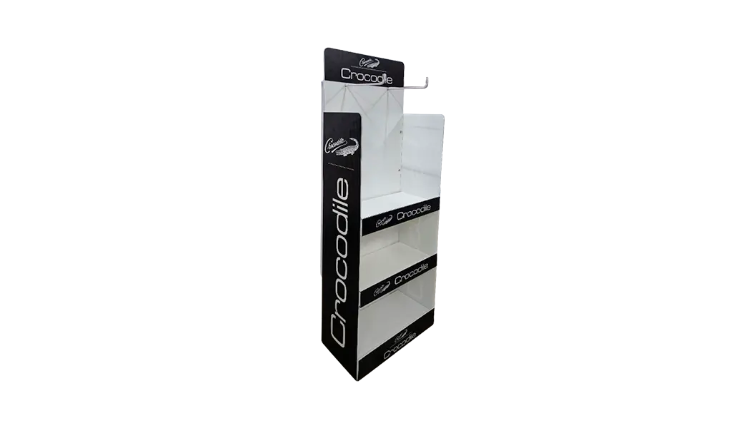 Budget POP Cardboard Display Stand - Model 3