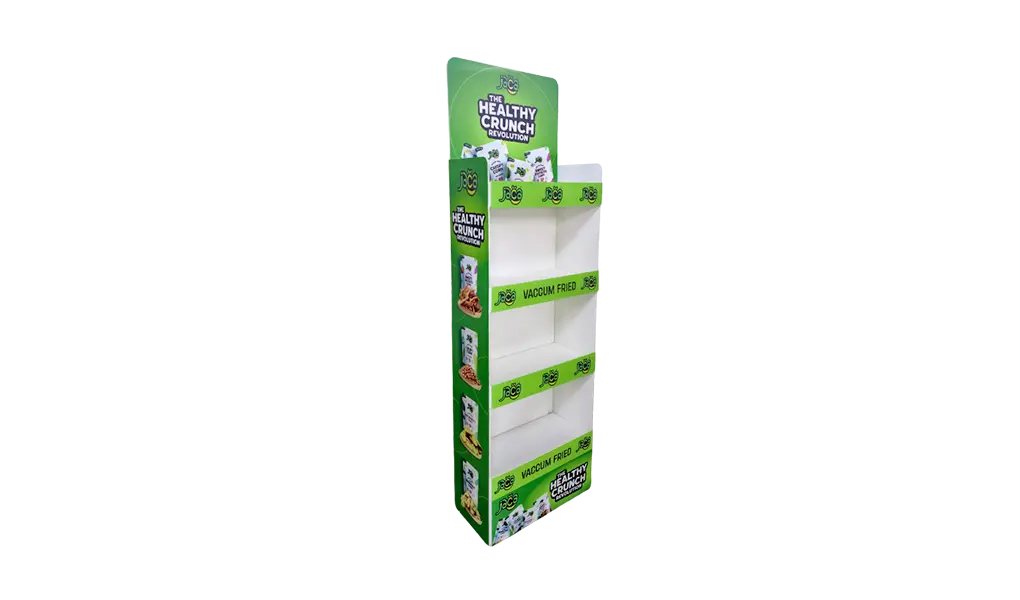 Budget POP Cardboard Display Stand - Model 2